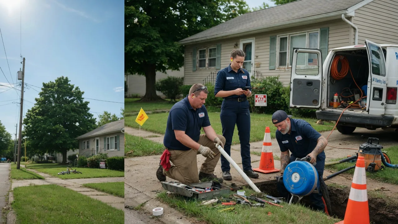 Sewer Line Repair in Grapeville, PA near me